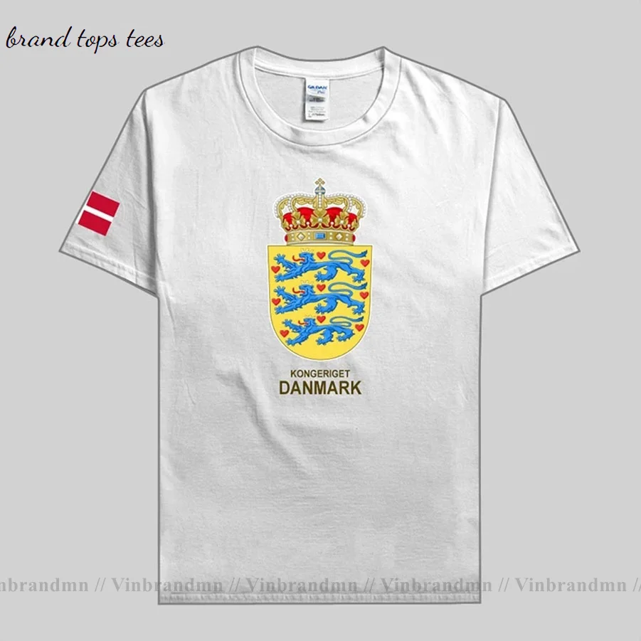 Denmark Danish men t shirts fashion jerseys nation tshirt 100% cotton t-shirt meeting clothing country Danmark DK DNK