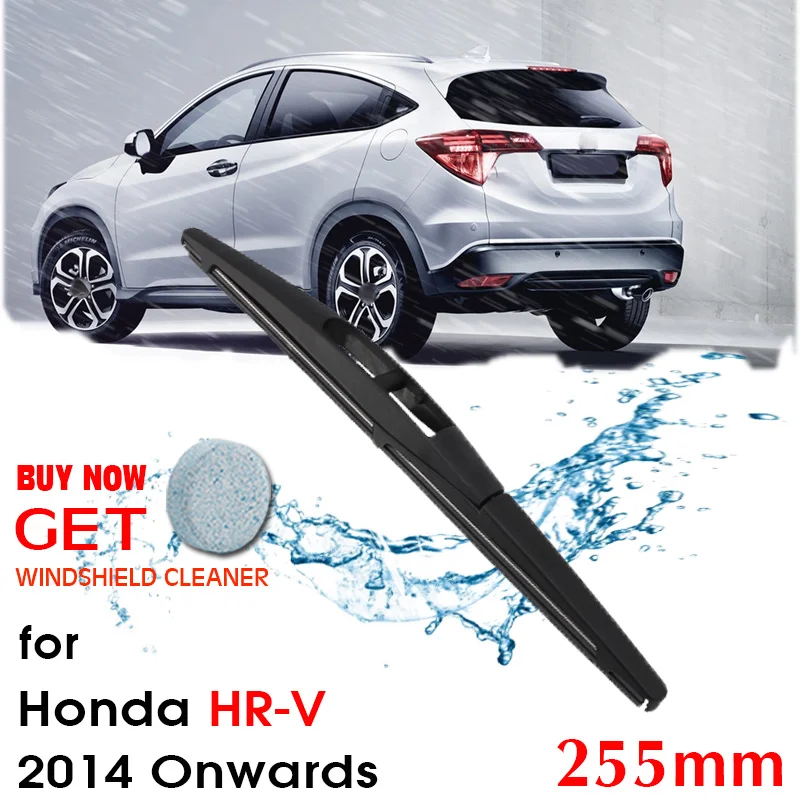 

Car Wiper blade Rear Back Window Windscreen Windshield Wipers For Honda HR-V Hatchback 255mm 2014 Onwards Auto Accessories