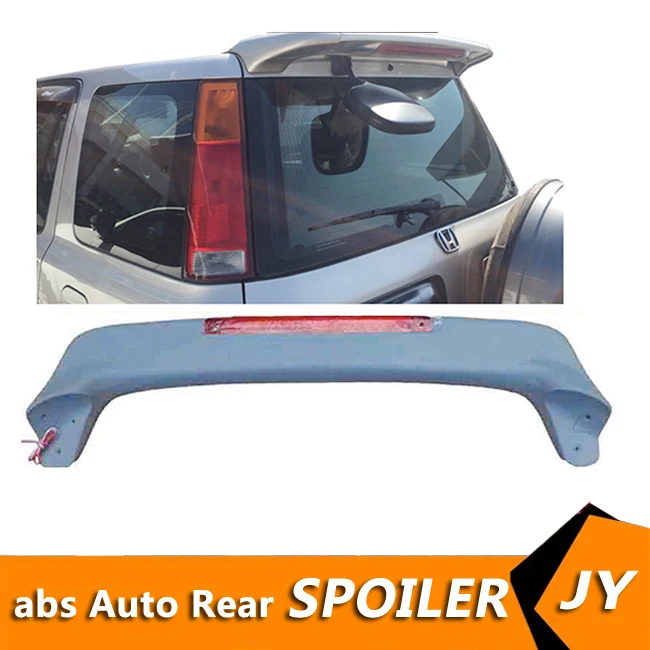 For CR-V Spoiler 1996-1999 Honda CRV Spoiler CR-V WDK ABS plastic Material Car Rear Wing Color Rear Spoiler