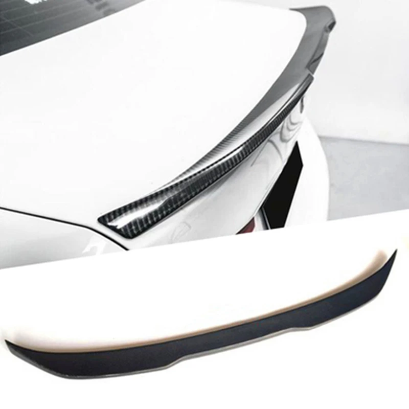 Carbon Rear Trunk Spoilers Wing For BMW 5 Series G30 F90 M5 2017-IN 4 Door Sedan Car Styling Boot Lid Lip Tails Accessories