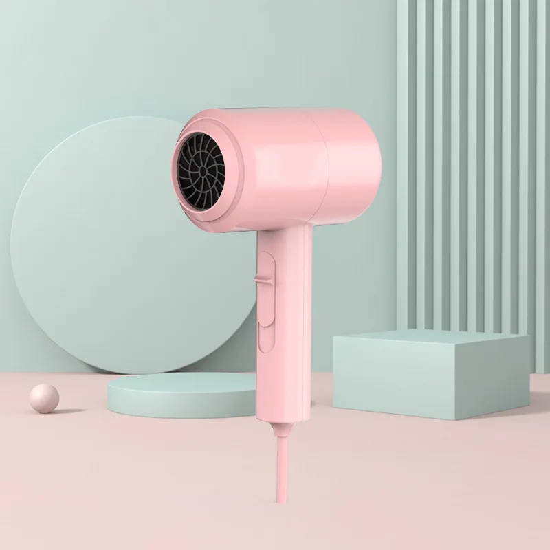 Mini Portable Hair dryer，compact travel air blower with overheating voltage 2 heat settings,Lightweight Professional for kids