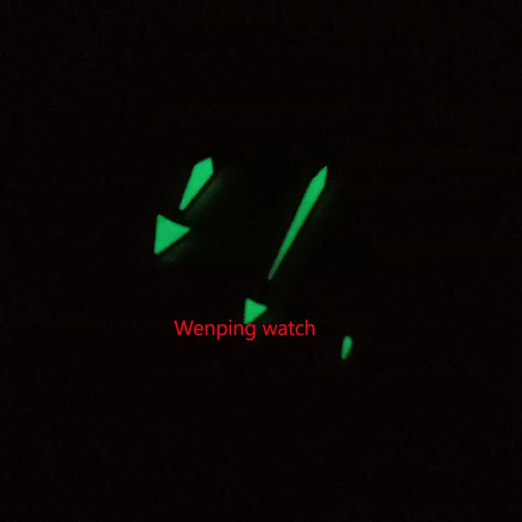 Silver Watch Hands Green Luminous Fit NH35 NH36 ETA2824 2836 Miyota 8205 8215 82Series Mingzhu DG2813 3804 Movement Accessories