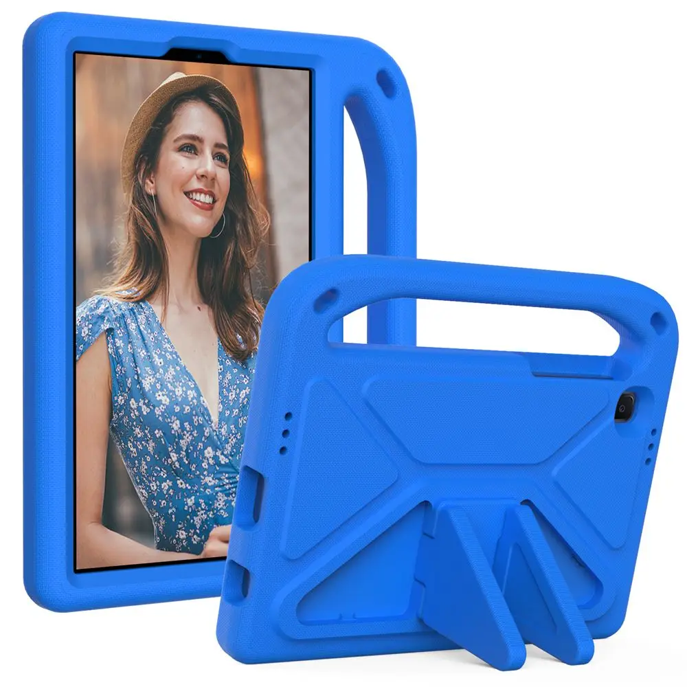 Etui na tablet Samsung Tab A7 10.4" SM-T500 dla dzieci, pokrowiec T860 T720 S6 Lite A11+ X230 X236B T510 X200 X205 X210 A9+ 5G X216B X218U