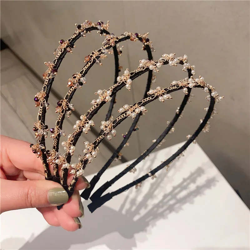 Korea Retro Head hoop Girls Hair Bows Hair Bands Hand made butterfly Hairpin Headbands For Women Hair Accessories Accesorios