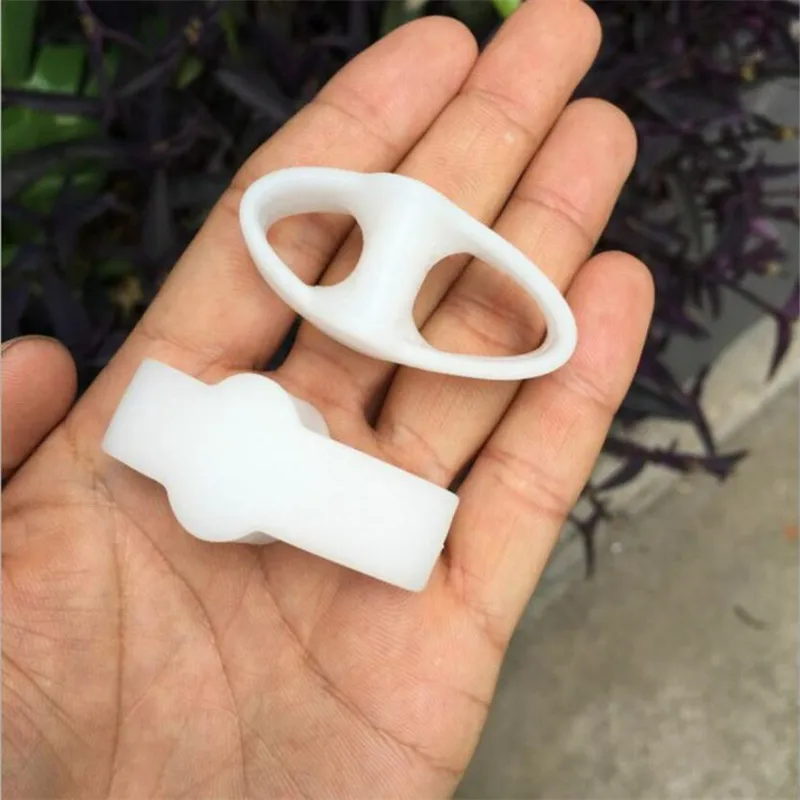 Two-Hole Gel Toe Separators, Pair