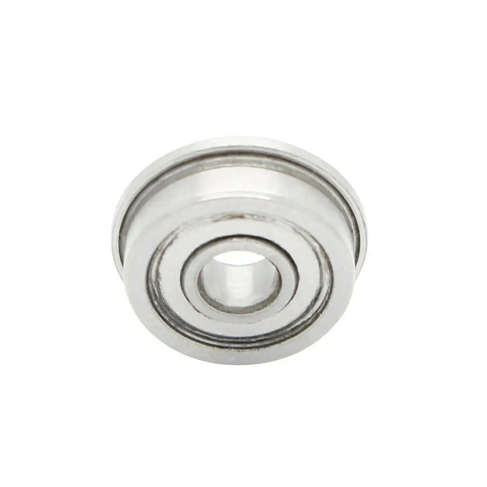 10pcs/lot, 6x17x6mm Double Shielded Flanged Ball Bearing F606ZZ