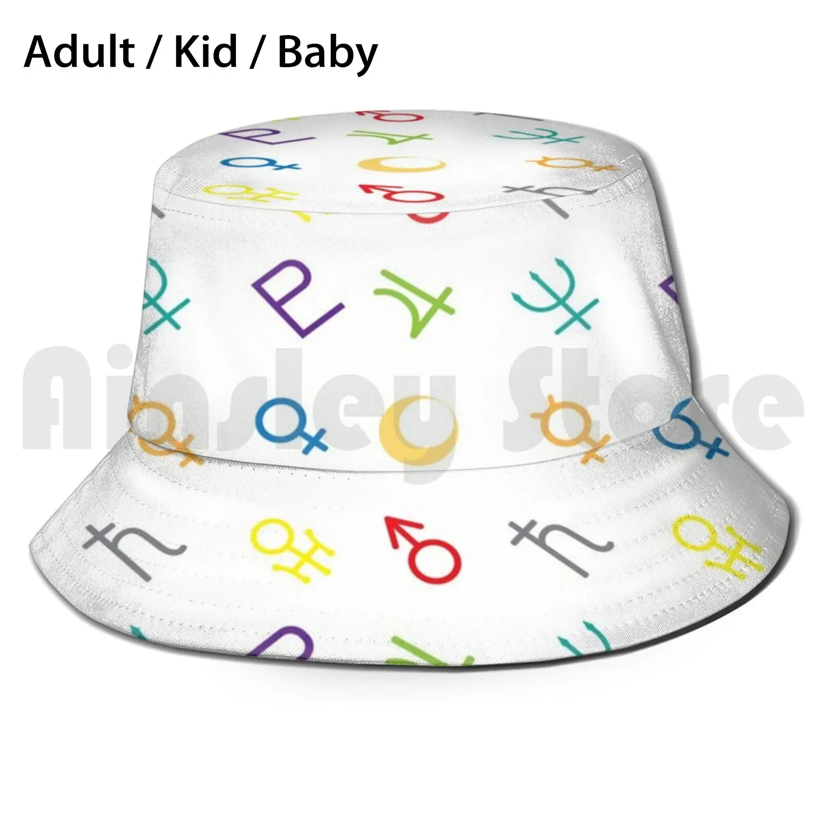 Sailor Moon Crests Bucket Hat Adult kid baby Beach Sun Hats Sailor Moon Sailor Senshi Jupiter Venus Saturn Uranus Neptune