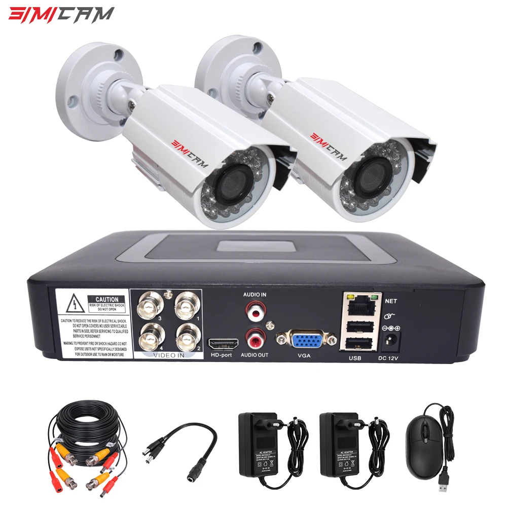 cctv Security System Kit HD Video recorder DVR monitoring room security camera AHD 1MP/2MP 1080P Remote Viewi Video surveillance