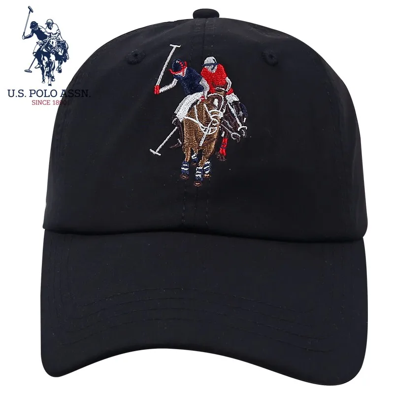 U.s. Polo Assn. Classic Five-color Couple Baseball Caps New Breathable And Quick-drying Trendy Men's And Women's Sun Hats