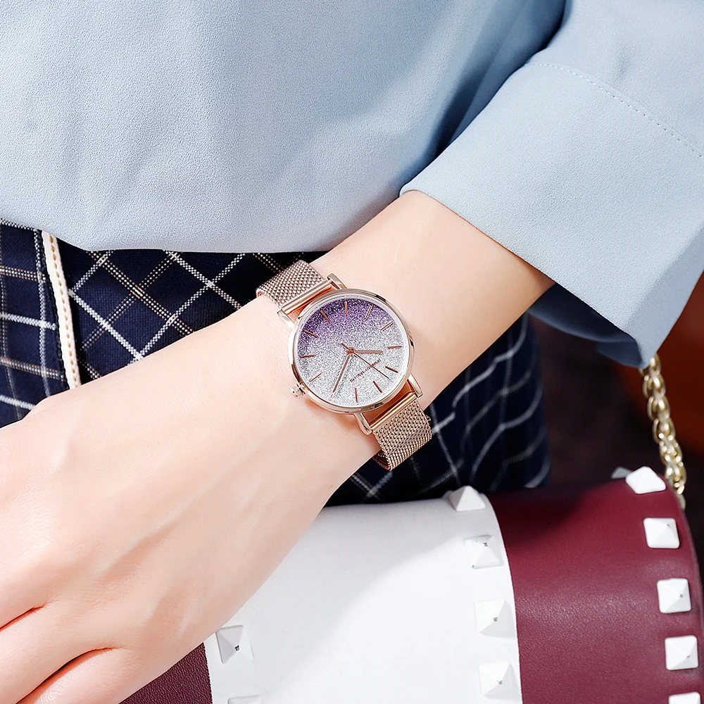 Women watch Japanese quartz top brand Luxury Waterproof Simple Casual Stainless steel band Female Relogio Feminino Drop Shipping