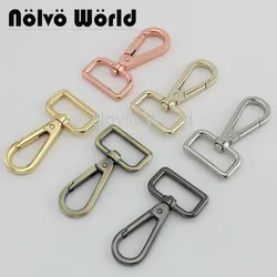 Nolvo World 5-20-100pcs 6 colors 61*26mm swivel Trigger Clips Snap Hook,1 Inch regular high quality rose gold lobster clasp