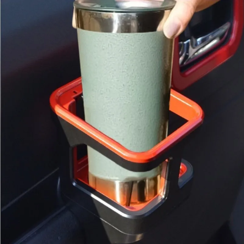 Car Water Cup Bottle Holder for Suzuki Jimny JB64 JB74 2018-2024 3/5 Door Car Bracket Coffee Drink Cup Holder Stand Organizer