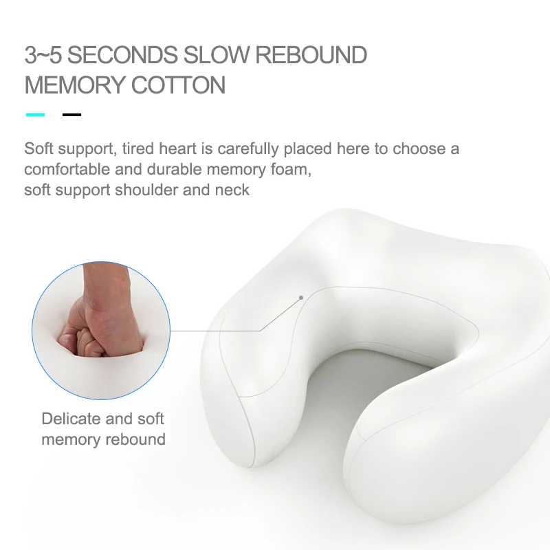 Electric Neck Massager U shaped Pillow Multifunctional Portable Shoulder Cervical Massager Outdoor Home Car Relaxing Massage