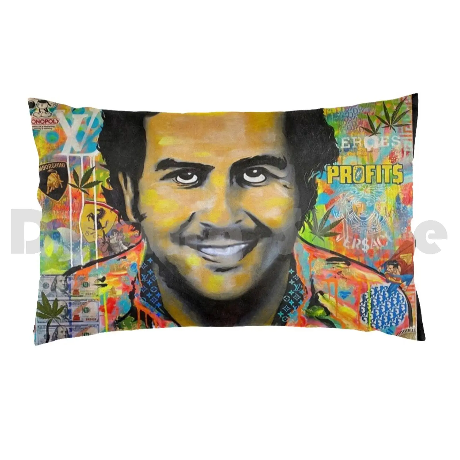 El Patron Pablo Escobar Cartel Fan Art &Pillow case Pablo Escobar Escobar Pablo Escobar Pablo