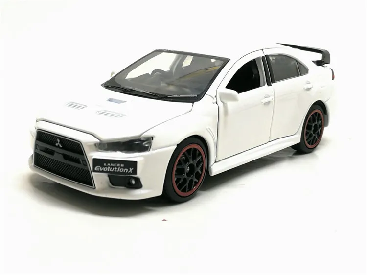 1/32 Lancer EVO X 10 BBS RHD Diecast Model CAR Toys For Kids Boy Girl Gifts