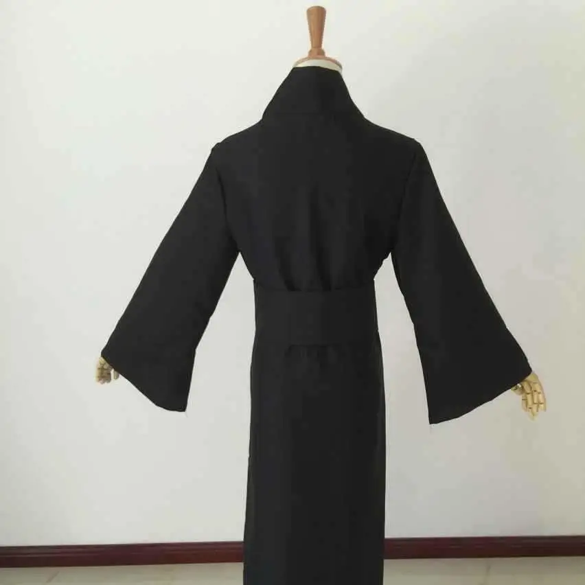 Peignoir Kimono Traditionnel Japonais pour Homme, Vêtements Samouraï Noirs Classiques, Sous-Vêtements Respirants, Cosplay, Maison, Pyjama