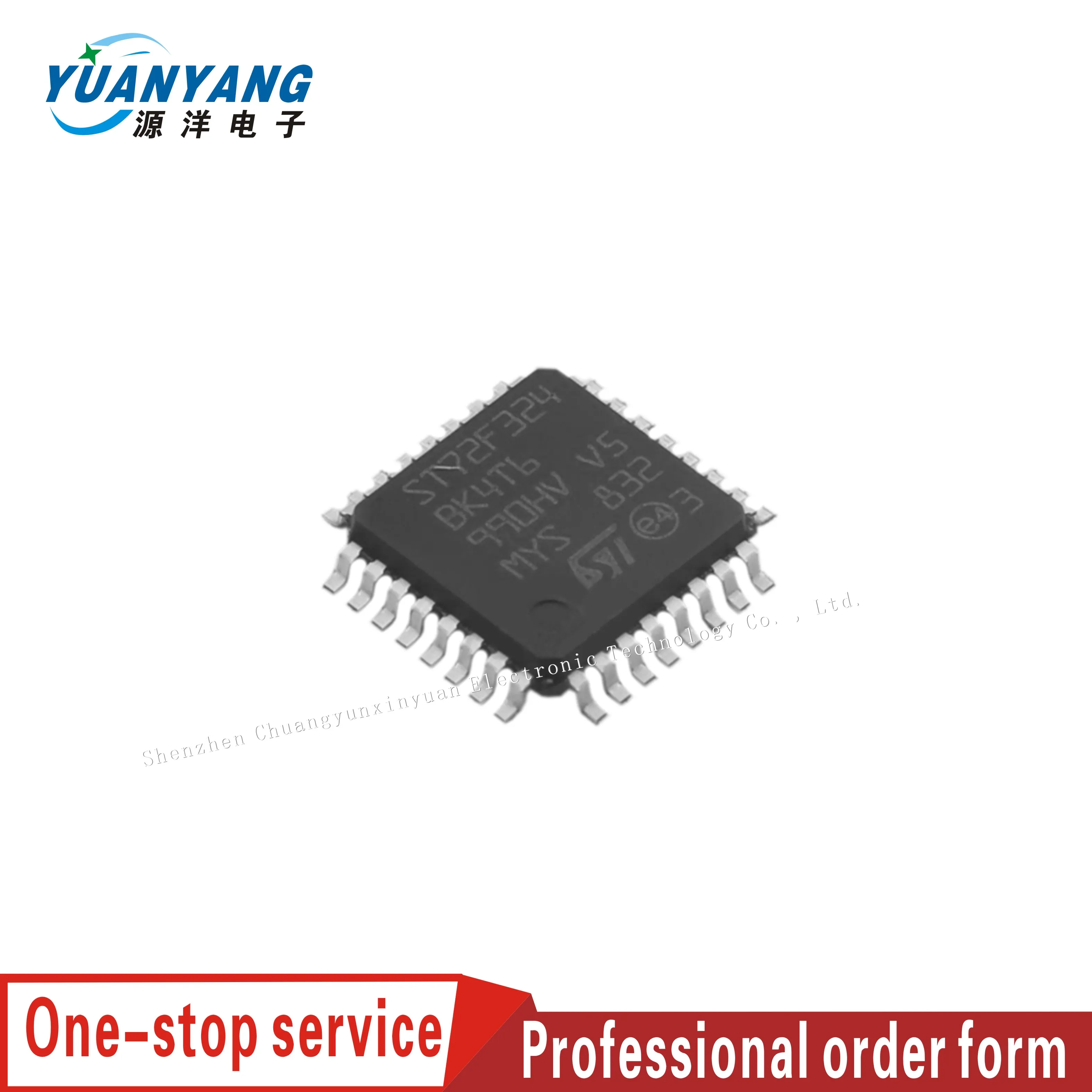 

ST72F324BK4T6 Embedded processor and controller 8-bit Microcontrollers - MCU Brand new and original encapsulation：TQFP-32