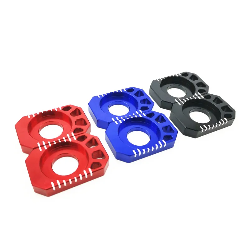 

For KAWASAKI KLX250 S SF D-tracker X 2008-2020 Motorcycle Accessories Rear Axle Blocks Chain Adjuster