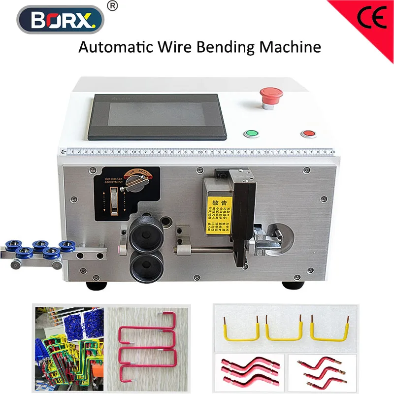 BORX 6 square computerized Wire bending machine copper steel wire Automatic bending machine