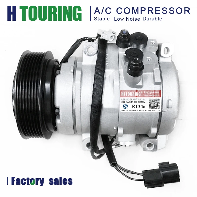 For Mitsubishi Montero PAJERO V73 AC Compressor 10S17C For Mitsubishi Montero Non Sport MR513348 MR568288 MR568290 4475001800