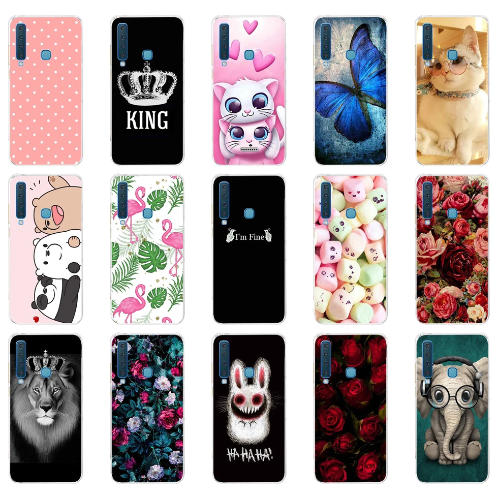 For Samsung Galaxy A9 2018 Case Samsung A9 2018 Cover Silicone TPU Phone Case For Samsung A9 2018 A920F A920 SM-A920F Cover Capa