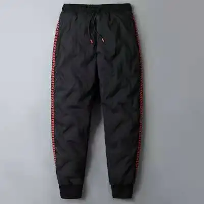 YAPU-pantalones de algodón de plumón de pato blanco 90%, pantalón grueso y cálido de cintura alta para senderismo al aire libre, impermeable, nuevo estilo, Invierno