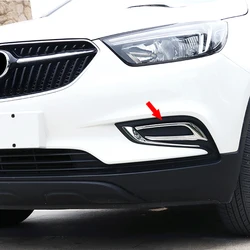 Fit For Buick Encore 2016 2017 2018 Car front fog lamp frame Decoration cover trim ABS Chrome car accessories styling