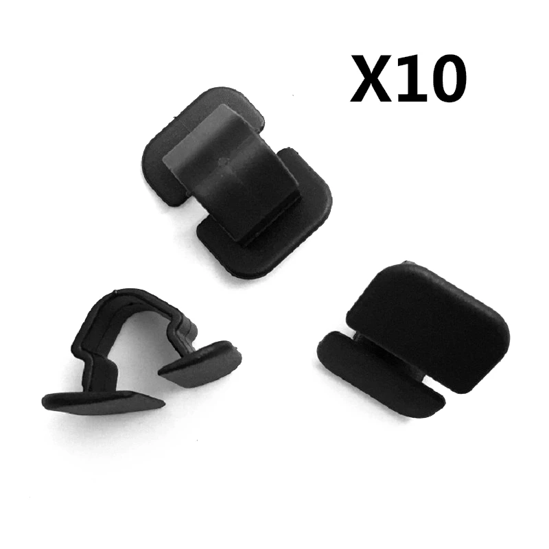 10X Clip Insulator Cover Clip Attaching Bonnet Seal for VW Caddy, Golf, Passat, Polo, Sharan. Vento Bonnet OE#86786384901C