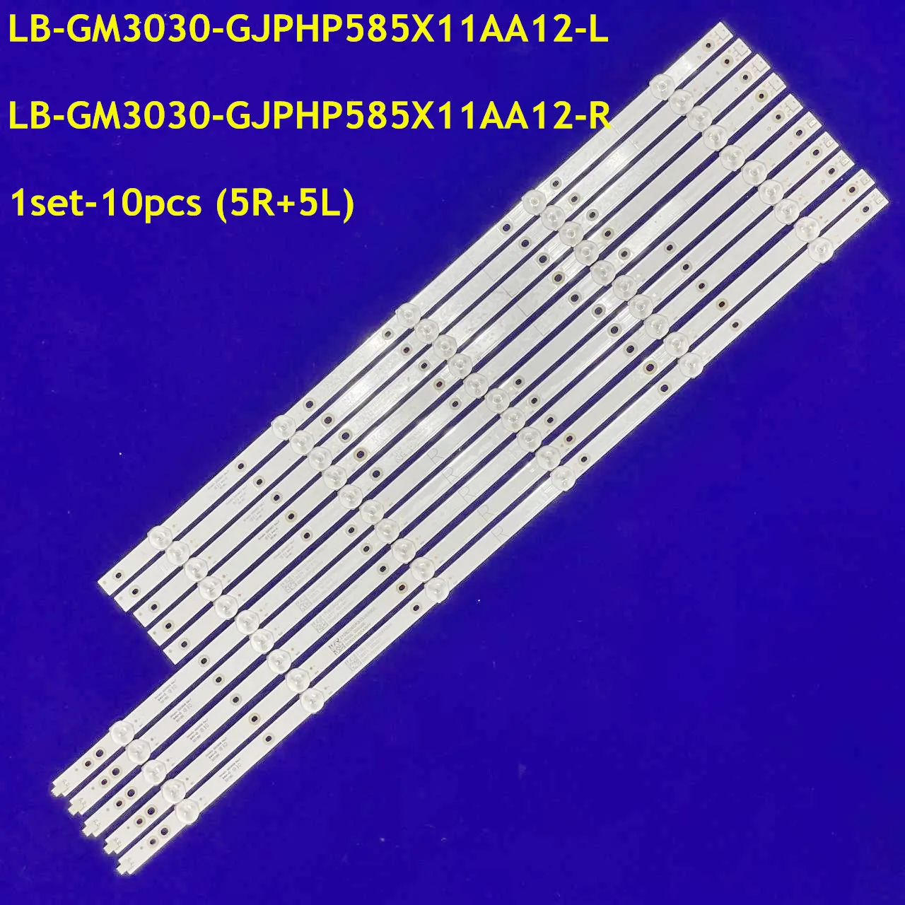 Imagem -02 - Tira Led para Lb58003 ch 58pud6513 58pus6203 58puf6013 t3 58pus6504 12 Ns58df620c Ns-58df620na20