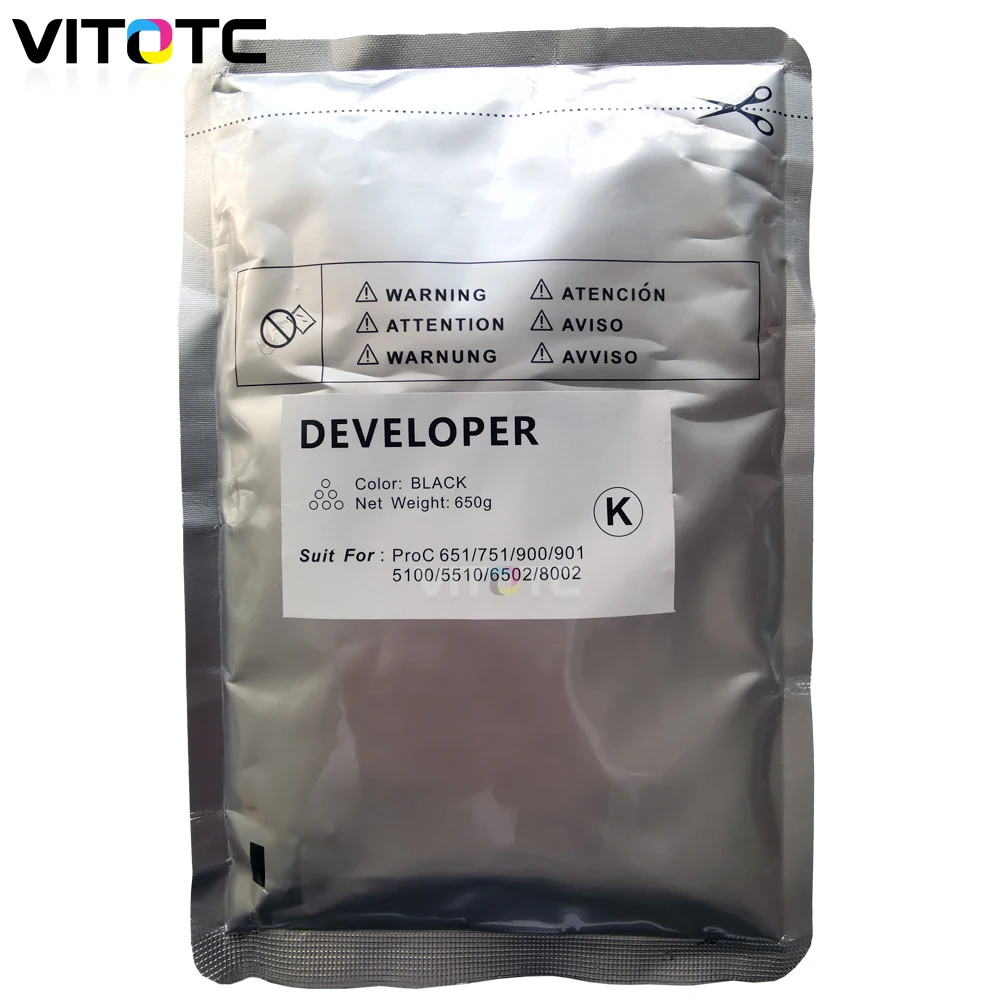 Desenvolvedor Kcmy para Xerox dc 240 242 250 252 260 5065 5400 6500 6550 7400 7500 7550 Copiadora 500g