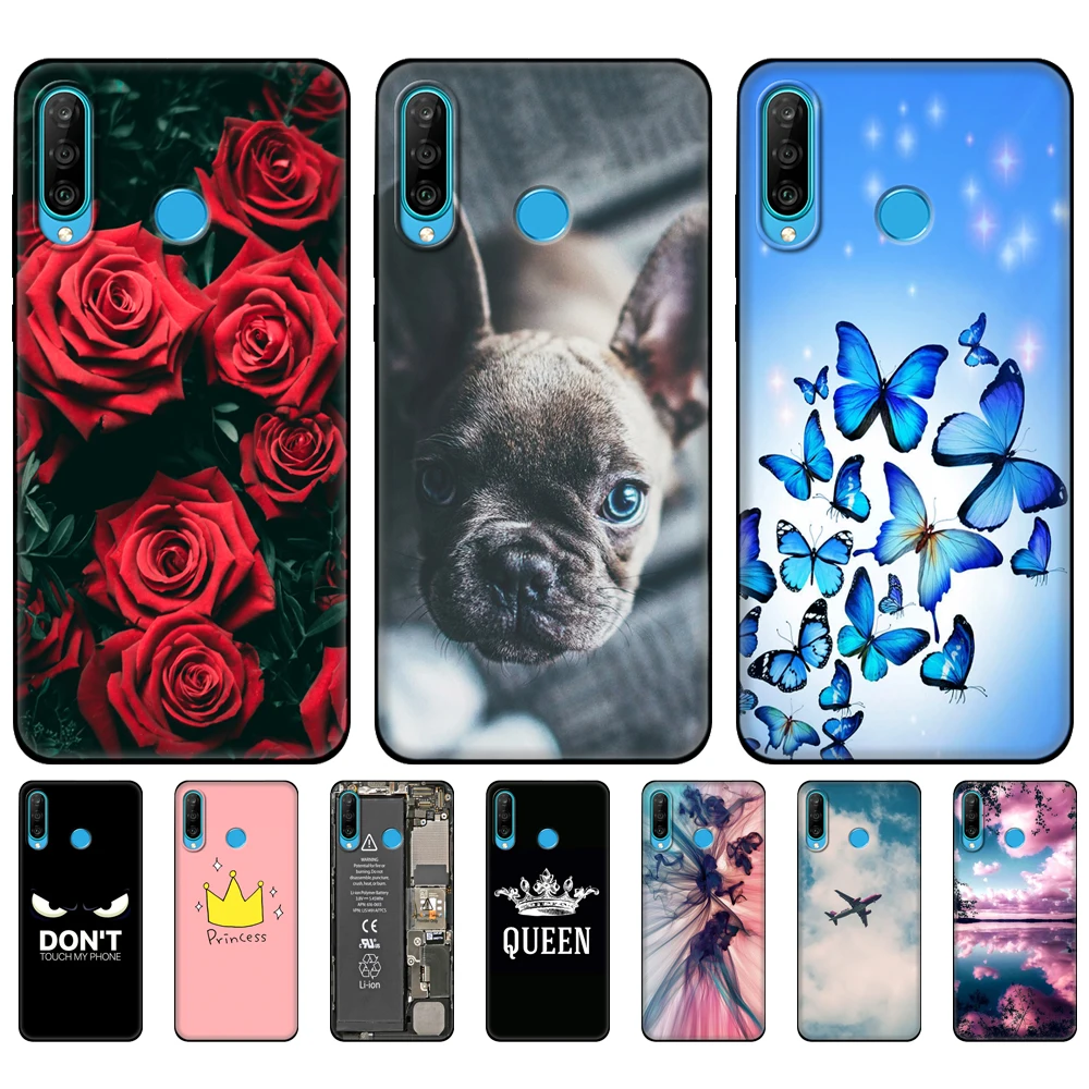 For honor 20s case silicon tpu soft phone cover for huawei honor 20 S back bumper etui coque full protection black tpu case