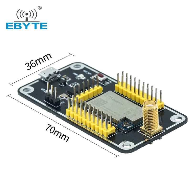 ASR6505 LoRa RF Module SOC Test Board Kit E78-900TBL-01A USB To TTL Board for E78-900M22S1A Wireless Module EBYTE