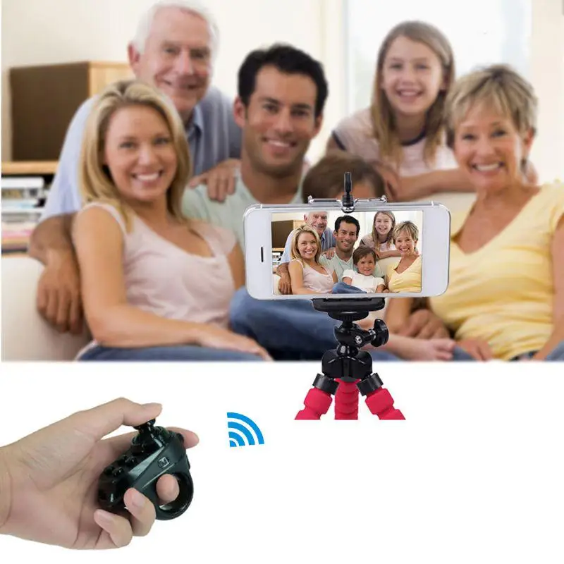 R1 Ring shape 3D Bluetooth 4,0 VR controlador inalámbrico Gamepad Joystick Gaming mando a distancia para lOS y Android smartpho