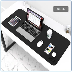 Protecteur de tapis de bureau en cuir PU 40x80cm, tapis de souris, pour écriture confortable, décoration de bureau