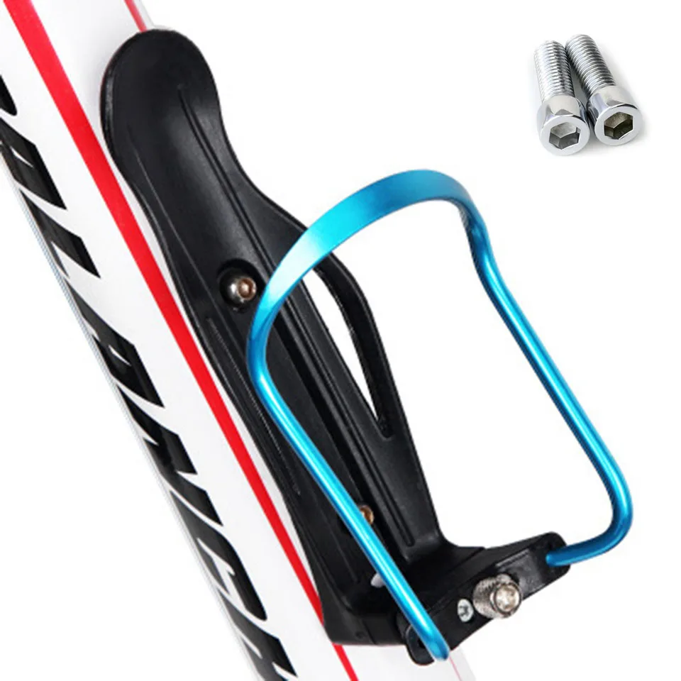 1PC Aluminum Alloy Bicycle Riding Beverage Bottle Holder Mountain Bike Bottle Holder Support Cage Bicycle Cup Holder Accessories