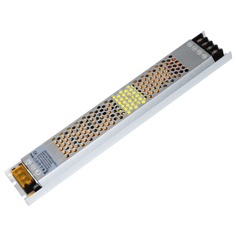 Ultra thin Light box power supply 500/400/300/200/150/100/60/18/24/36W FOR billboard word Rab Outdoor display LED Strip