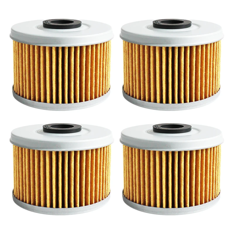 1/2/4pcs Motorcycle Oil Filter For Honda Fourtrax Rancher TRX 200 250 300 350 400 420 Foreman TRX 450 500 TRX400 TRX400EX