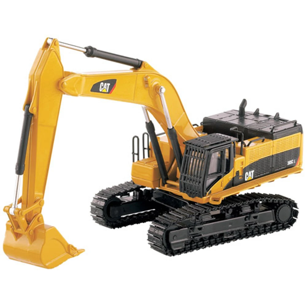 Diecast Masters1/64 Scale Caterpillar Cat 385C L Hydraulic Excavator Vehicle Engineering Truck Model Cars Gift Toys Collection