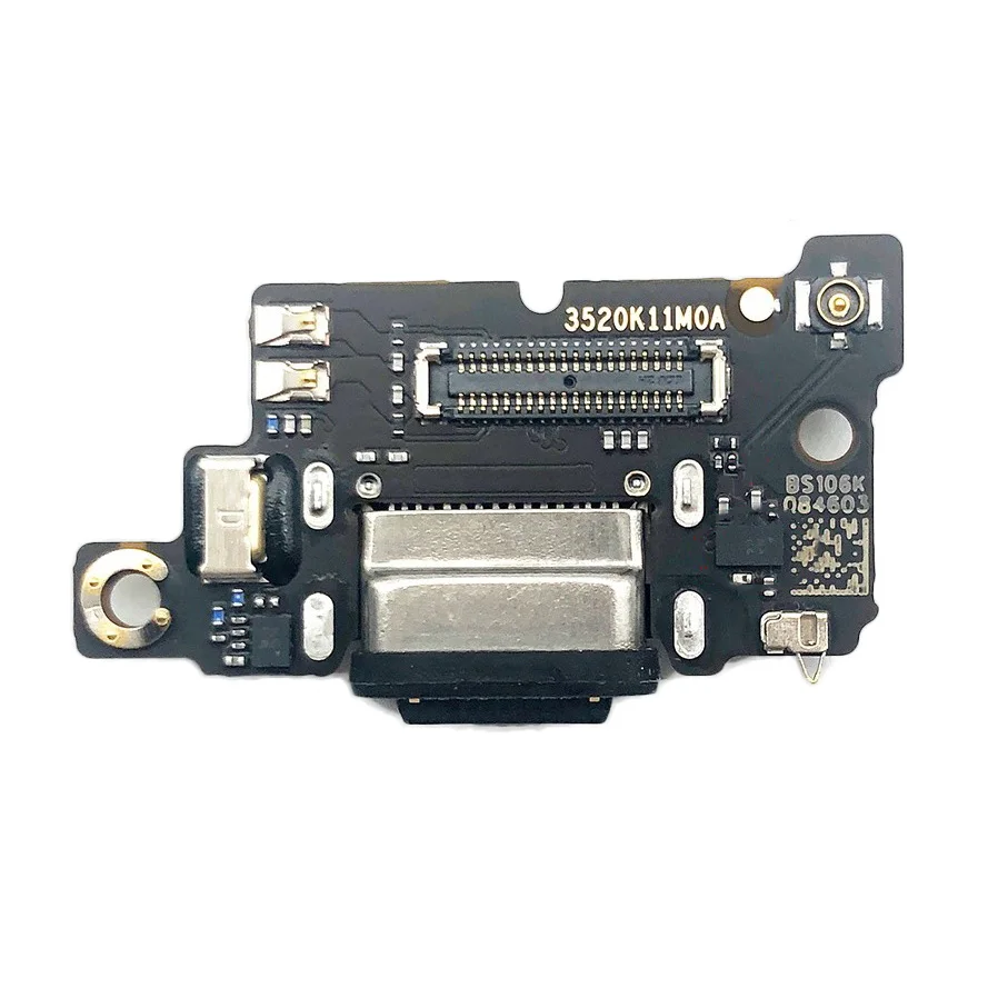 With IC For Xiaomi Poco F3 USB Charging Port Flex Cable 33W Fast Charging Charger PCB Dock Connector Board Parts