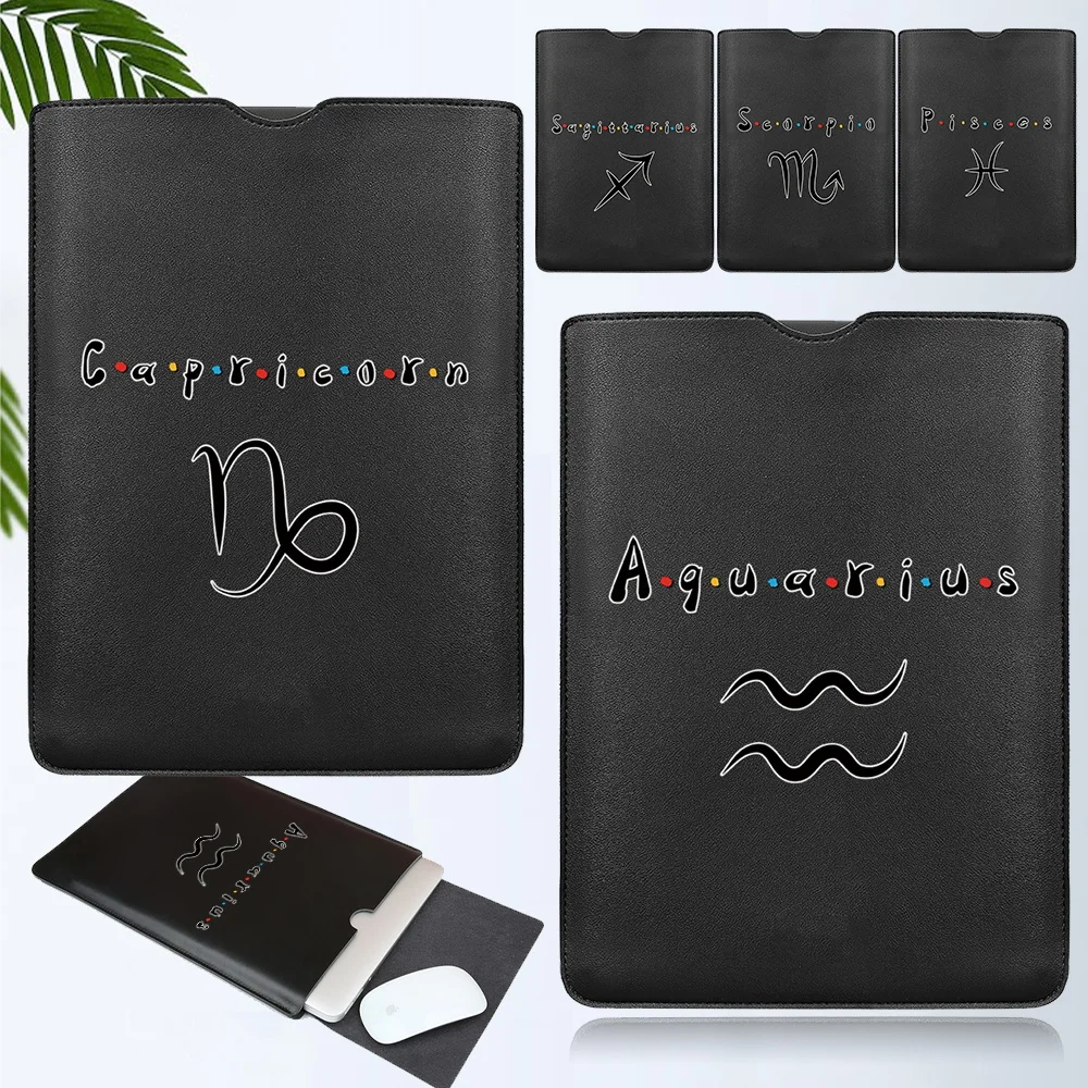 

Laptop Sleeve Bag for Huawei ASUS Dell 11 12 13.3 14 Inch Case Notebook Leather Sleeve Bag for Macbook Air Pro 13 15 2020 Case