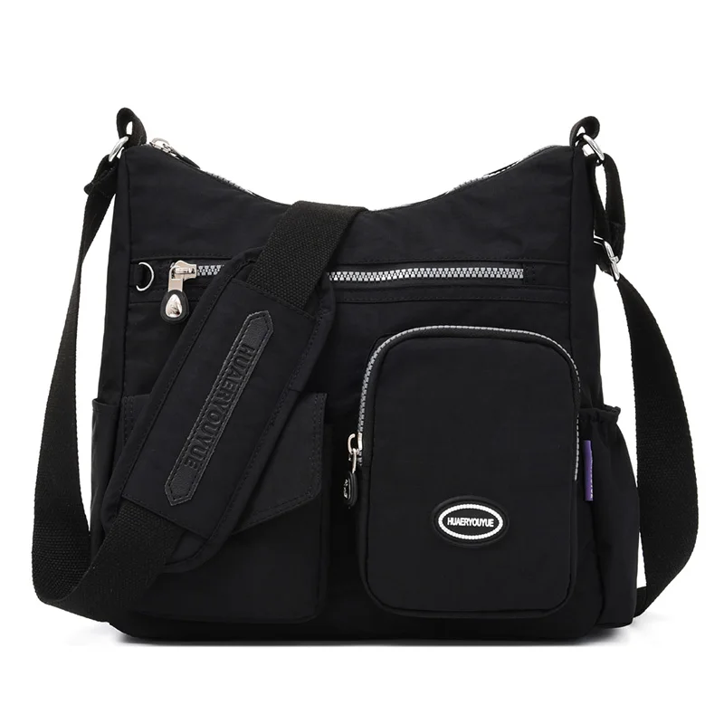 

Nylon Women Messenger Bags Casual Large Capacity Ladies Handbag Female Crossbody Bags Travel Shoulder Bags Waterproof Tote