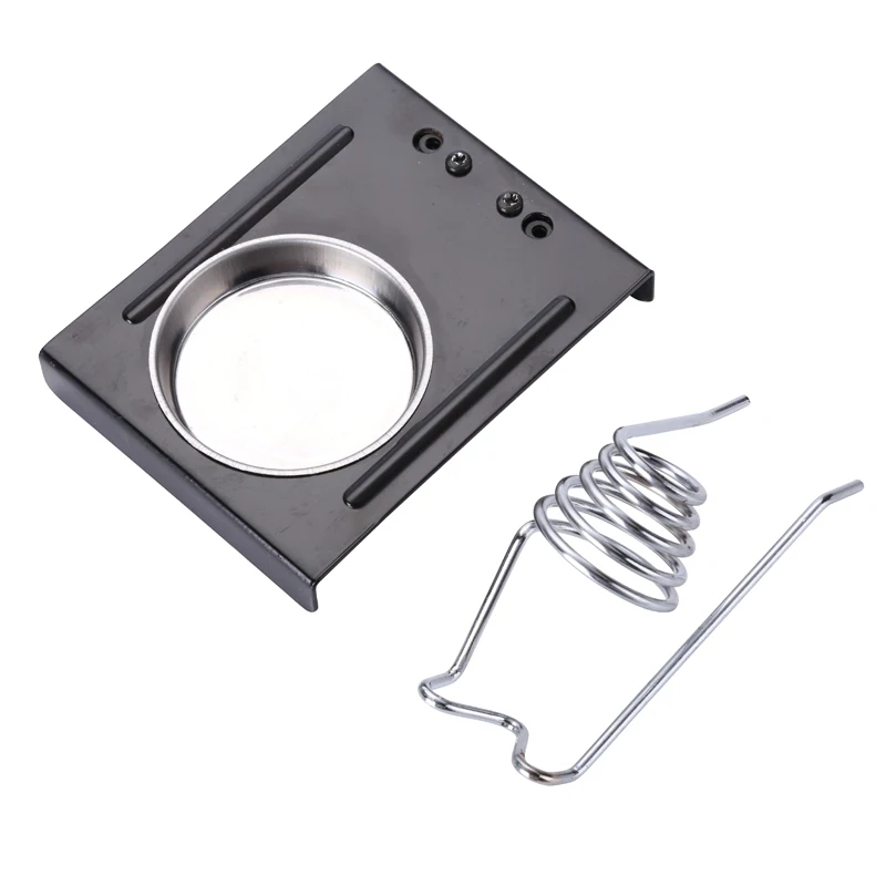 Soldering ปืนเหล็ก Stand Holder สถานีสนับสนุนเหล็กแผ่นโลหะฐาน Soldering Repair เครื่องมือ