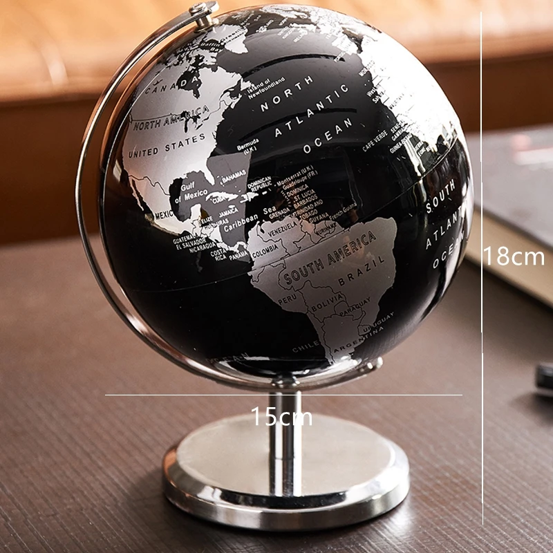 

Nordic creative black water globe living room office decoration ball study desk decorations