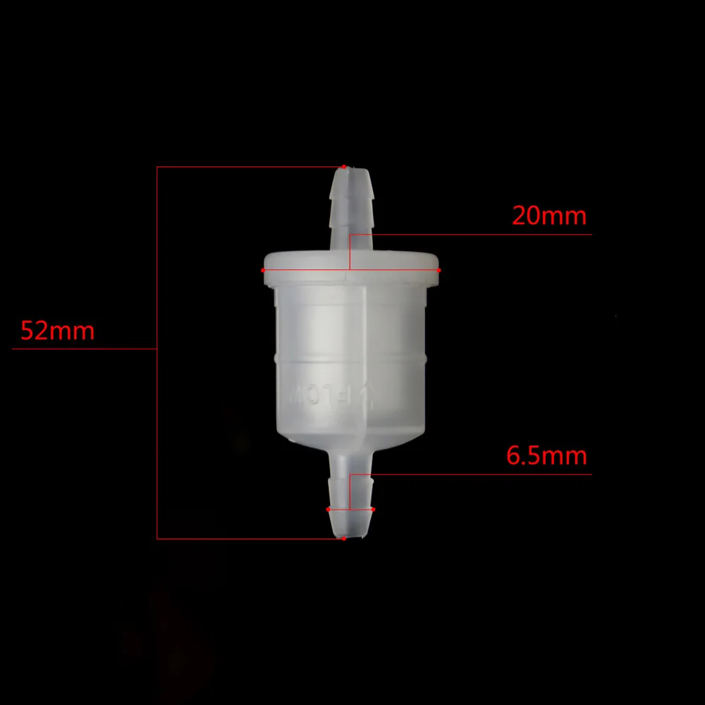 Universal Motorcycle Gasoline Gas Fuel Gasoline Fuel Filter Oil Filter For Motor Moped Scooter Dirt Bike ATV Go-Kart Accessorie