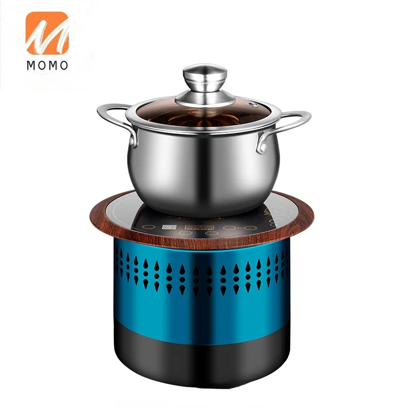 Personal electric mini food steamer instant hot pot