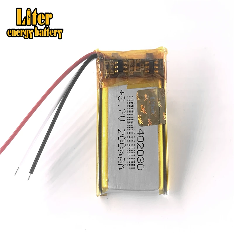 

3 line Good Qulity 3.7V,200mAH,402030 Polymer lithium ion / Li-ion battery for TOY,POWER BANK,GPS,mp3,mp4