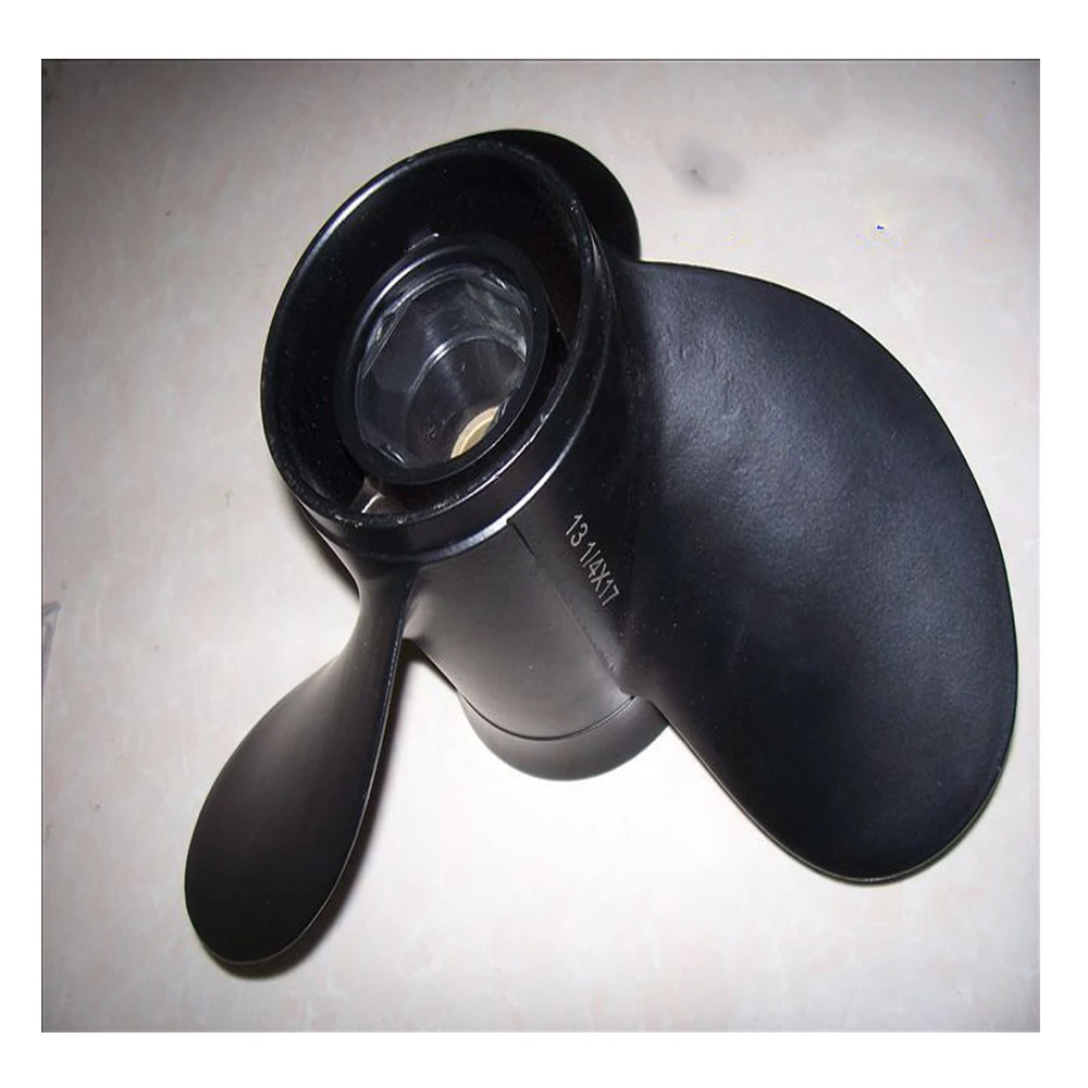 Quality  Marine Propeller  For  Mercury Honda 85-90-115hp 17 Inch 13-1/4X17 Middle 15 Slots