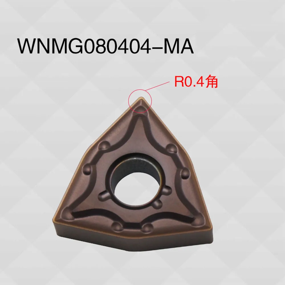 100% original WNMG080404 WNMG080408 MA MS MQ JMS HA DY9008 lathe turning tool blades for stainless steel blades