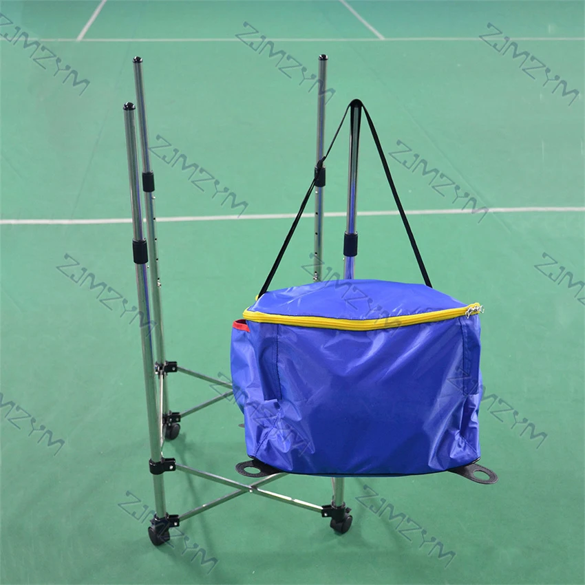 Tennis Training Device Receiving Cart Box Basket Set 160pcs Softball Baseball Moving Multi-ball Storage Basin Retriever