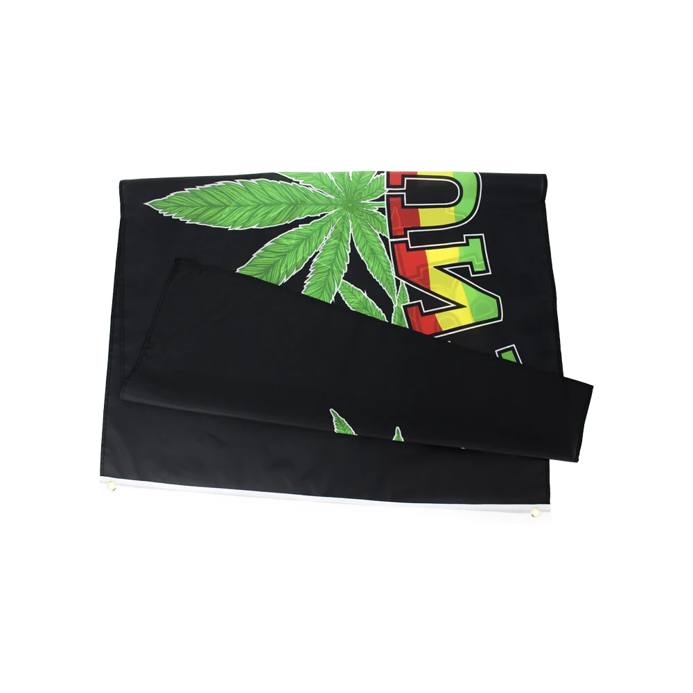 90x150cm  Weed Blunt Flag For Bar Party Music Festival Tattoo Shop